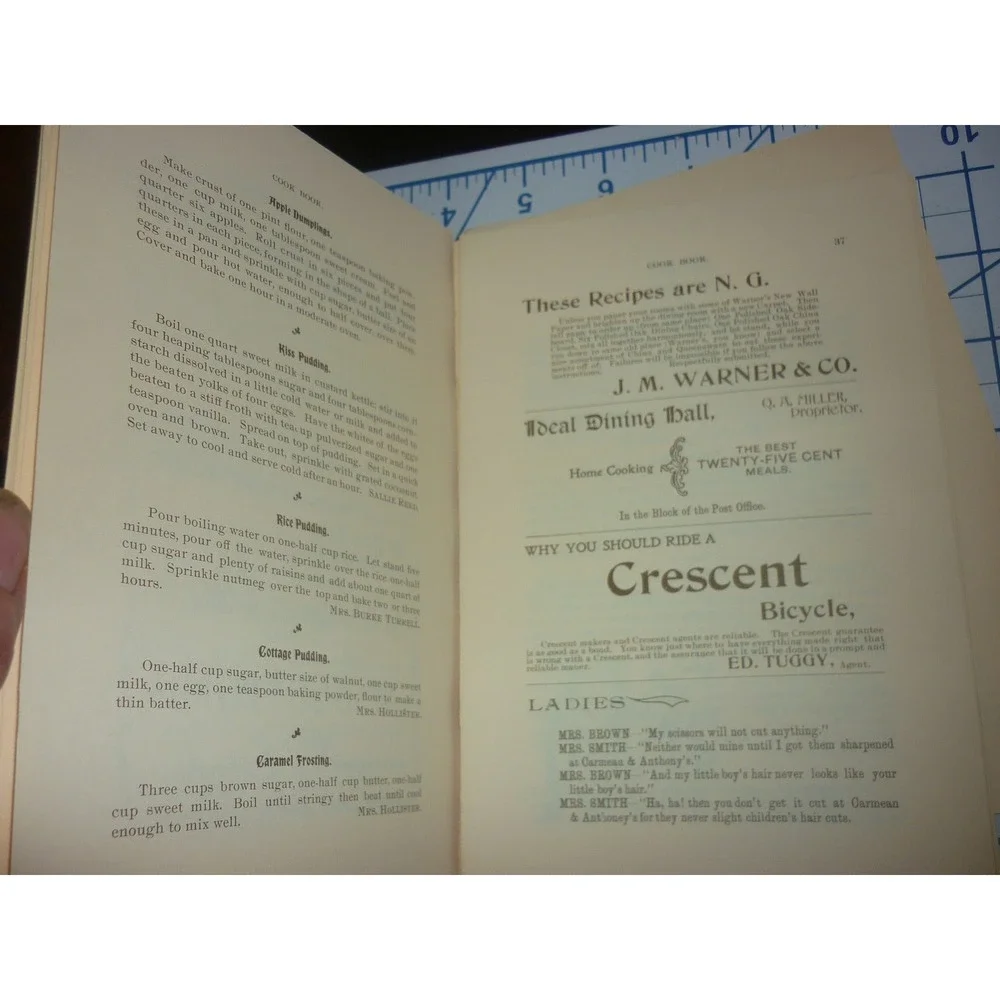 Longmont Pioneer Museum Centennial BiCentennial Recipes Re-Issue Cookbook